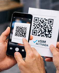 Escanea el código QR con tu smartphone