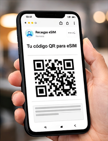 Recibe tu código QR por correo electrónico